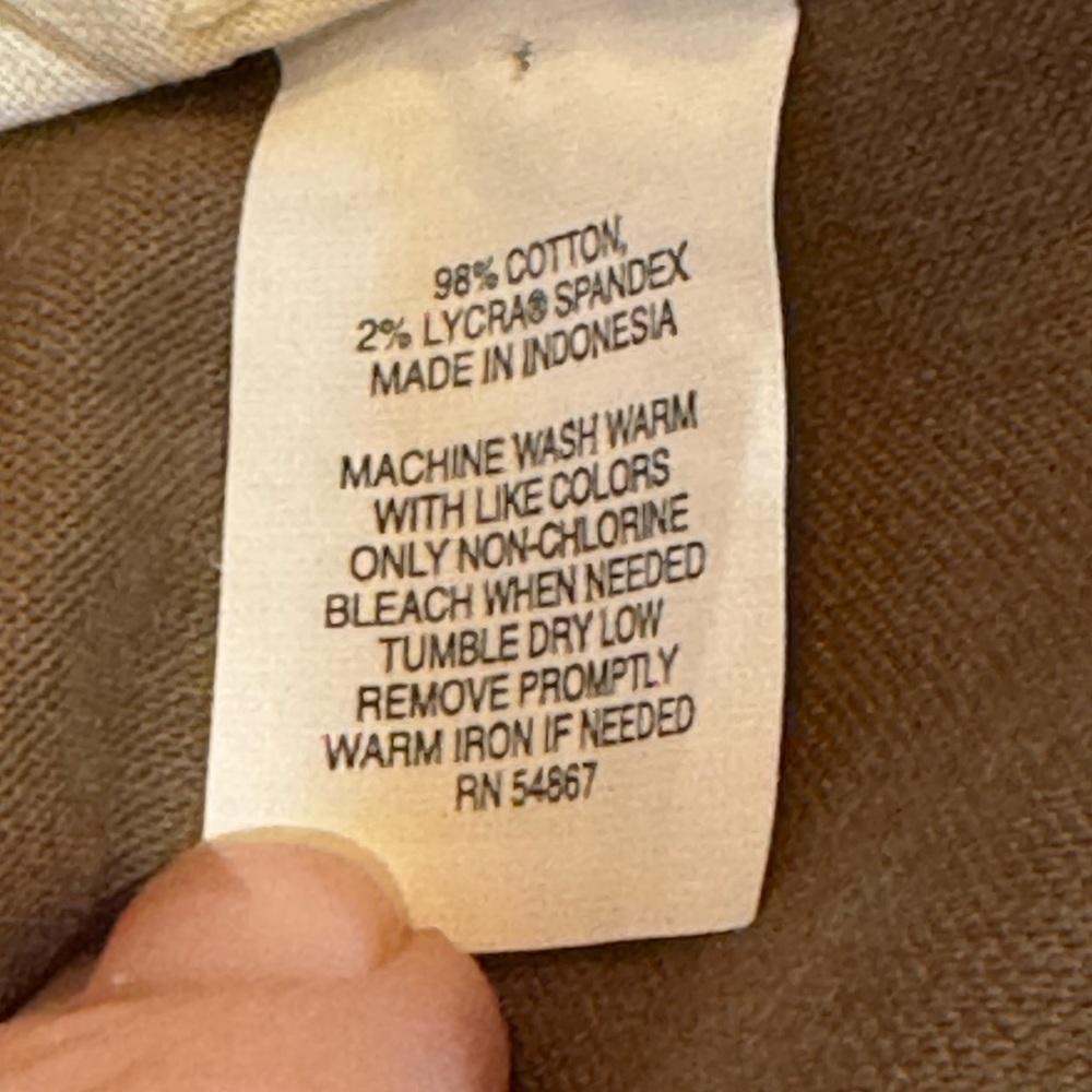 Express Tan Wide-Leg Pants - Picture 6 of 8